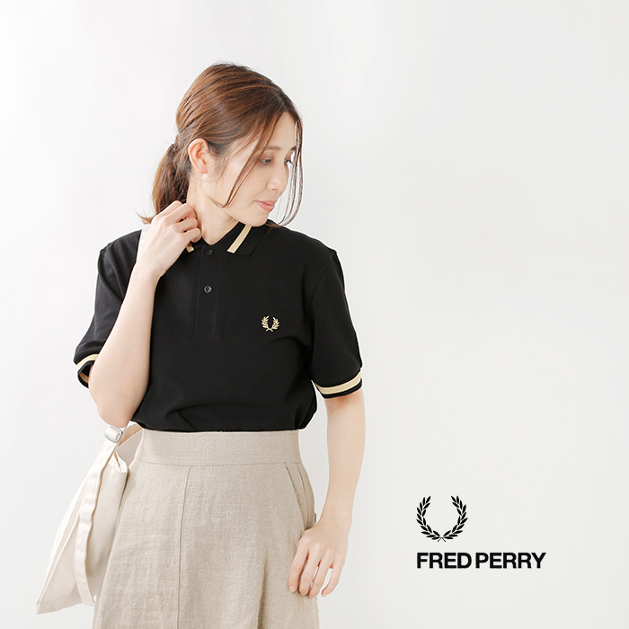 Fred Perry フレッド ペリー コットンシングルチップドフレッドペリーシャツ M2 Mt