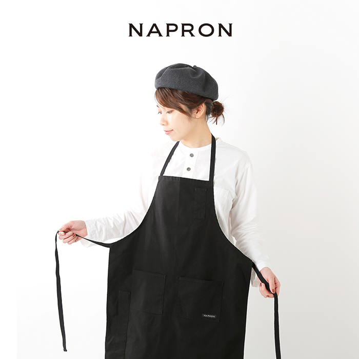 NAPRON(ナプロン)4ポケットキャンバスフルエプロン np-ap05