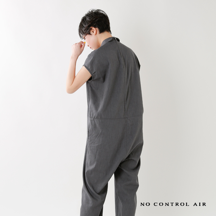 NO CONTROL AIR(ノーコントロールエアー)クールマックスポリエステル&リネントロピカルオールインワン s0-nc157oo