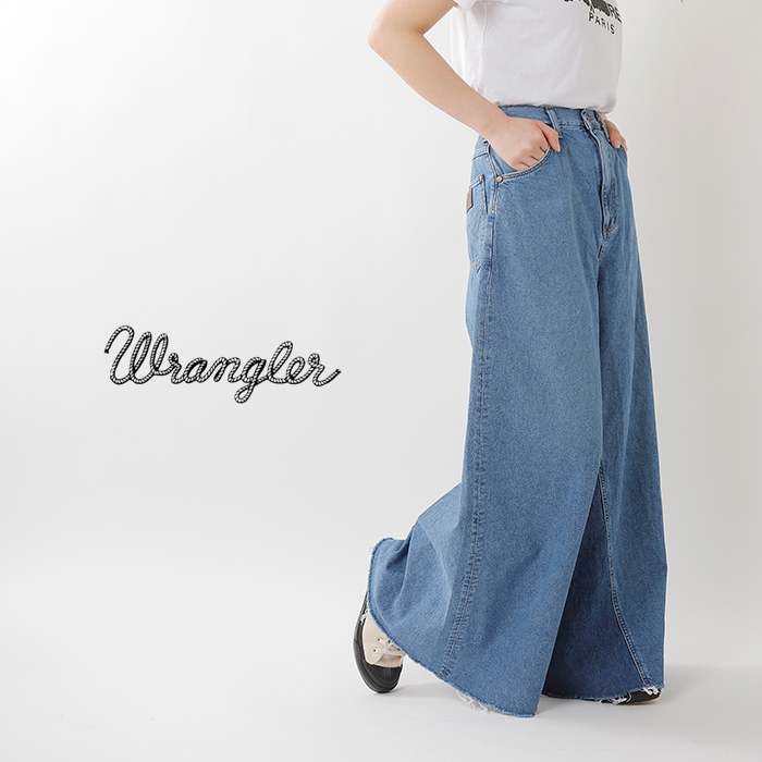 Wrangler ラングラー リメイクワイドデニムパンツ Wl1608 Ma