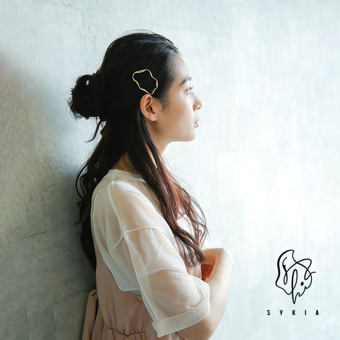 結婚祝い ヘアアクセサリー sahara marte Hairpin Line Cloud sykia 