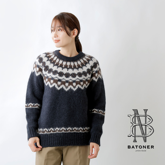 専用 batoner バトナー 17AWノルディック ニット www.krzysztofbialy.com