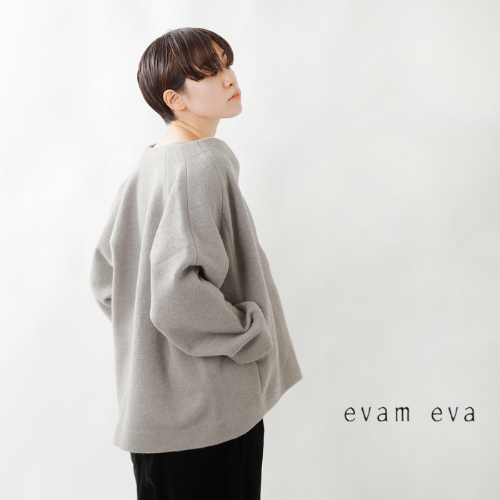 Evam Eva エヴァムエヴァ プレスウールノーカラーコート E213k114 Ms サイズ カラー交換初回無料 Iroma Aranciato