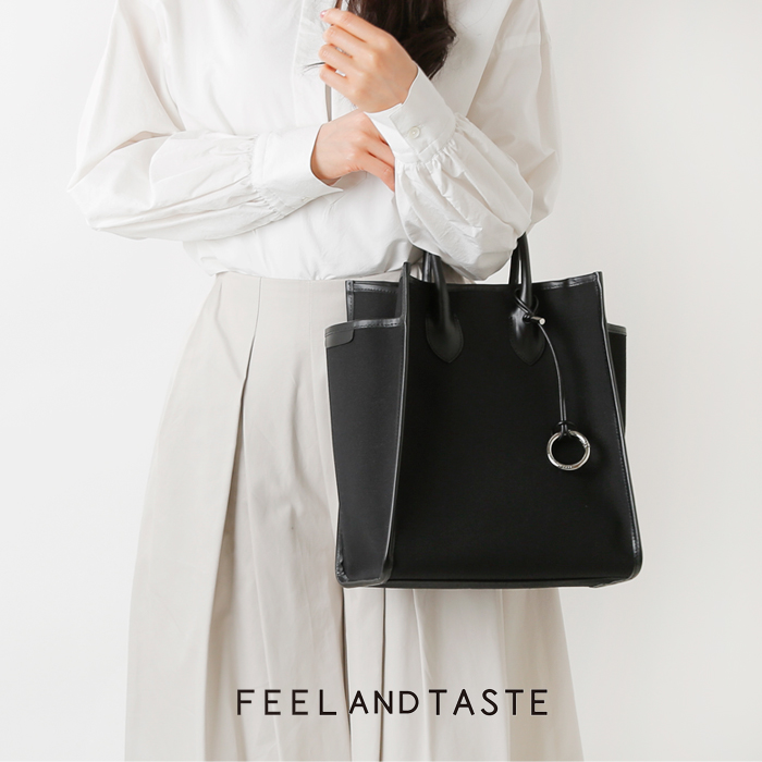 ○★新品 未使用 FEEL AND TASTE バッグ キャンバス ワンハンドル