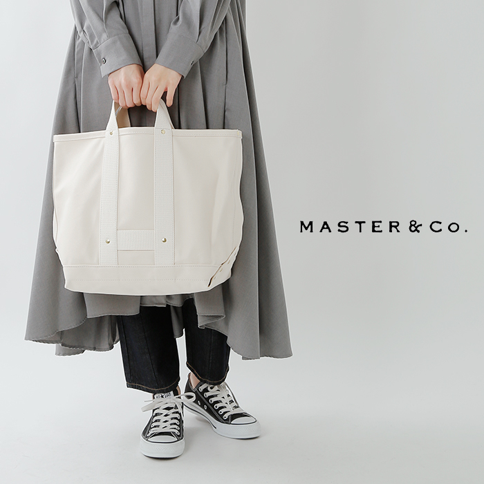 MASTER&Co.(マスターアンドコー)コットントートバッグ“RAIL MAN BAG”