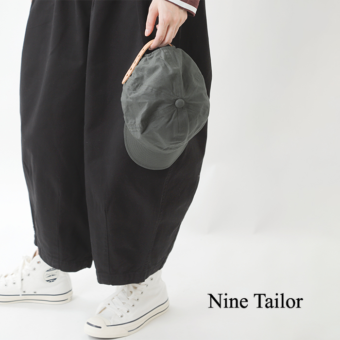 Nine Tailor(ナインテイラー)ワックス加工ワークキャップ“Lymington cap” n-196-waxed
