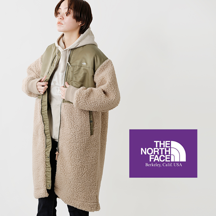THE NORTH FACE ボア ロングコート アイボリー M - library