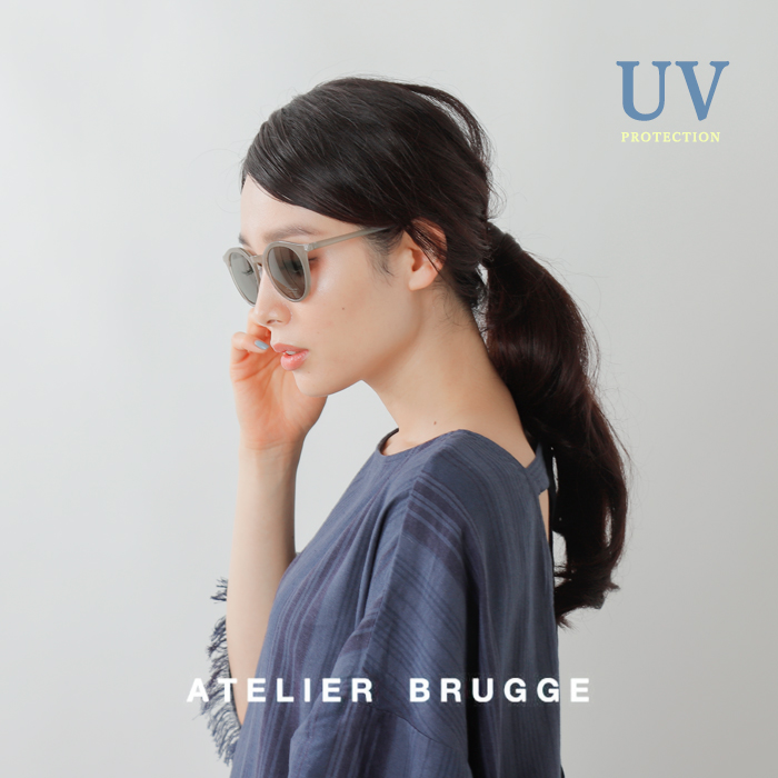 40 Off 21ss新作 Atelier Brugge アトリエブルージュ ボストンサングラス 32rs Ty5097 Fn