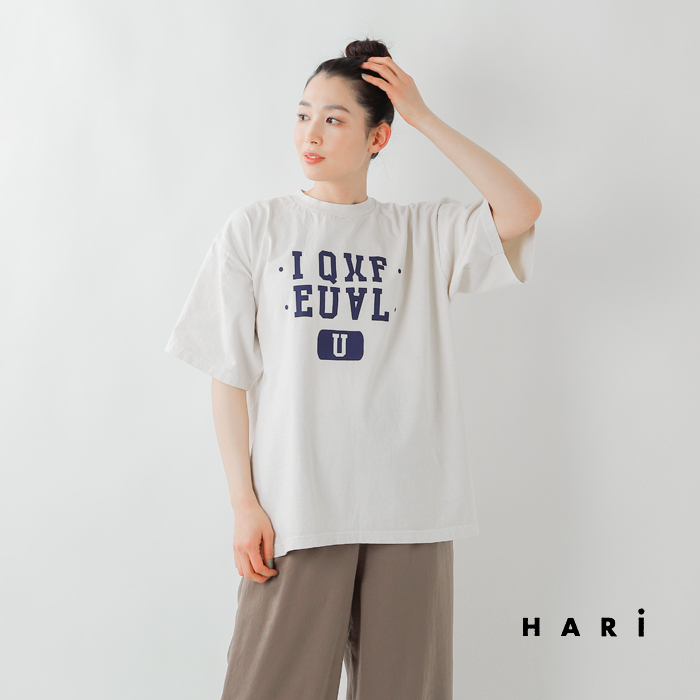 30 Off 21ss新作 Hari ハリ コットンtシャツ 5005 Fn