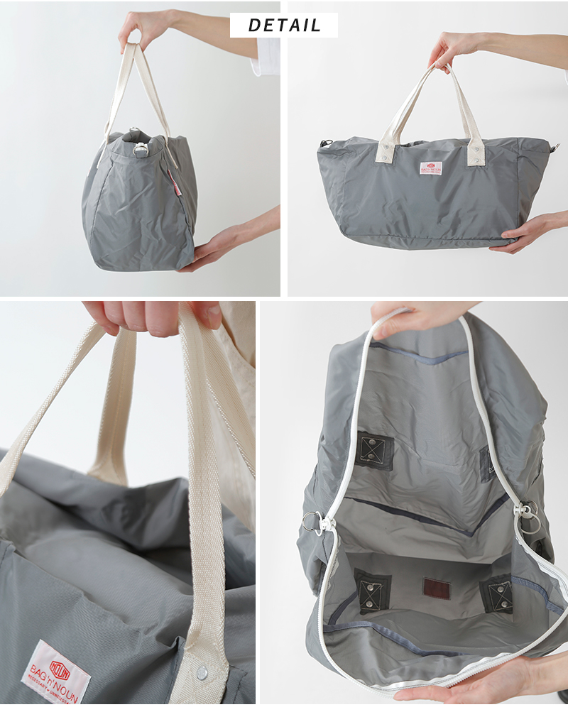 BAG'n'NOUN(バッグンナウン)ミニボストンバッグ“NYLON MUFFIN MINI