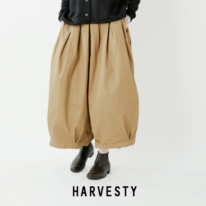 56％以上節約 HARVESTY ハーベスティ コットンサーカスキュロット