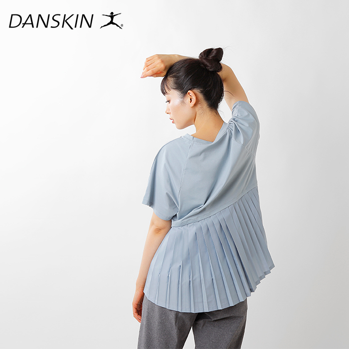 値下げ値打ち 【美品】 DANSKIN マタニティ アシメントリーワンピース