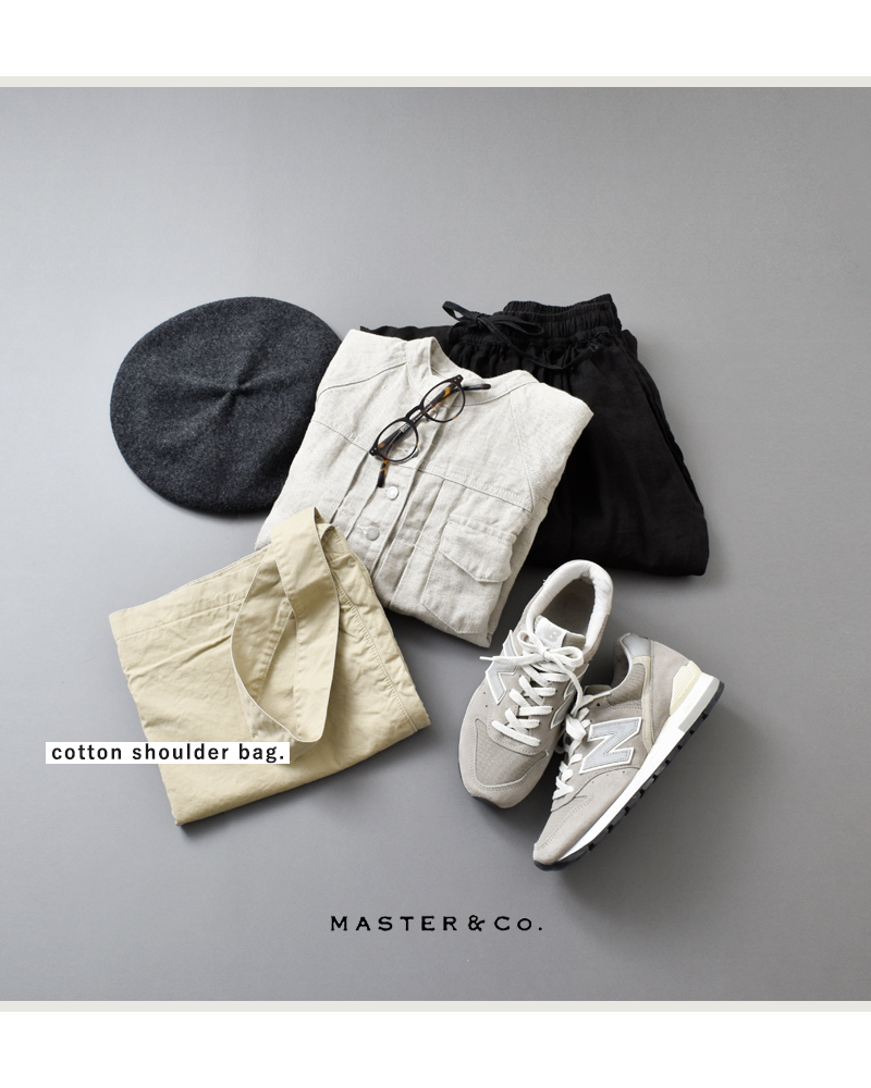 MASTER&Co.(マスターアンドコー)コットンショルダーバッグ mc392
