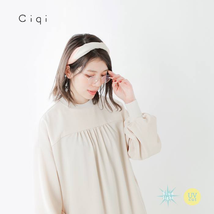 Ciqi(シキ)ブルーライト・UVカット メタルフレームリーディンググラス“Natalie” natalie