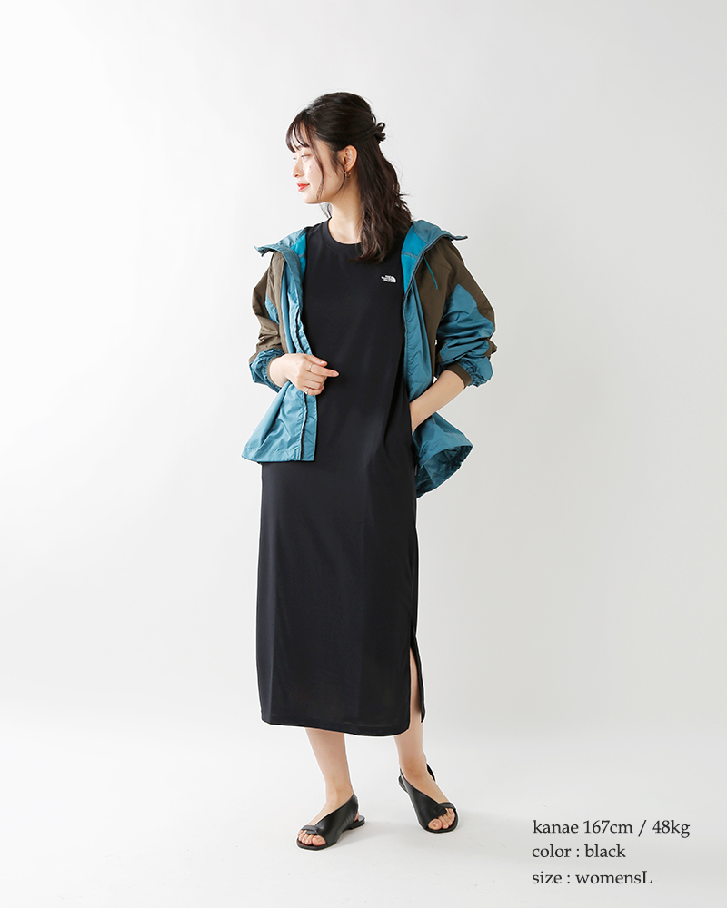 The North Face ノースフェイス ソフトスパンニットショートスリーブクルーネックワンピース Ntw Mm
