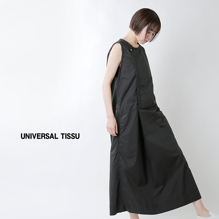 Universal Tissu ユニヴァーサルティシュ コットンシルキータイプライター3dワンピース Ut211op029 Yh