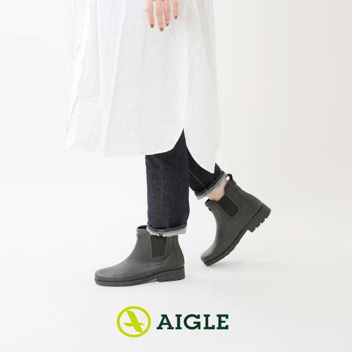 サイドゴアブーツ　AIGLE