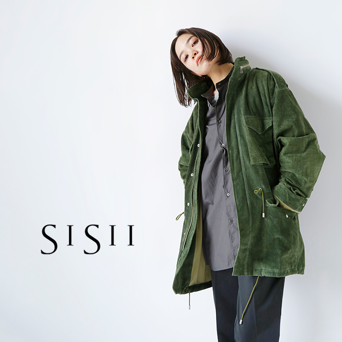 Sisii シシ スエード M-65 レザー ジャケット “M-65 jacket suede” 100 