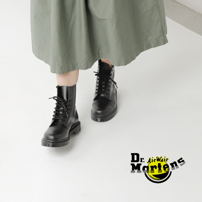 DrMartens ドクターマーチン スムース レザー 8ホール レースアップ ...