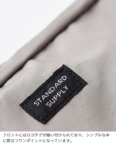 STANDARD SUPPLY(スタンダードサプライ)2RスクエアポーチM“SIMPLICITY” 2r-squarepouch-m