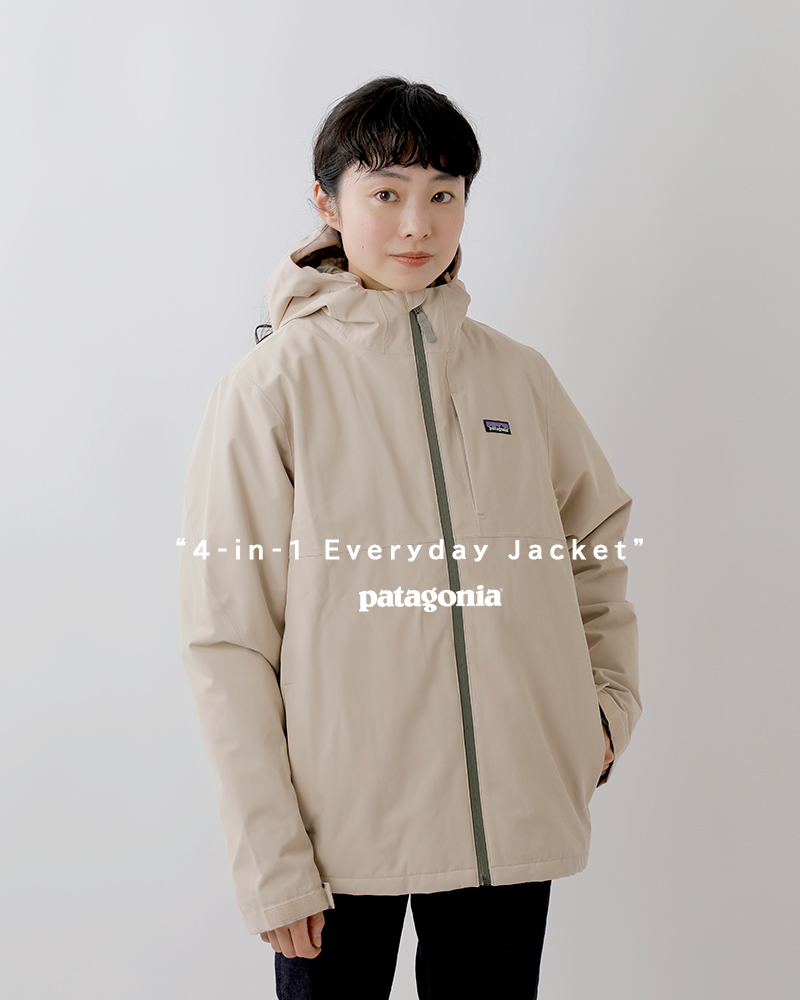 patagonia パタゴニア フォーインワン エブリデー ジャケット “4-in-1 Everyday Jacket” 68035-yh＊＊  Piu di aranciato(ピウディアランチェート)