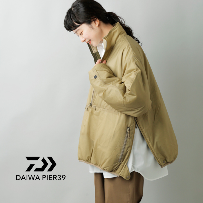 DAIWA PIER39 ダイワピア39 オーバーサイズ バンドカラー シャツ “TECH 