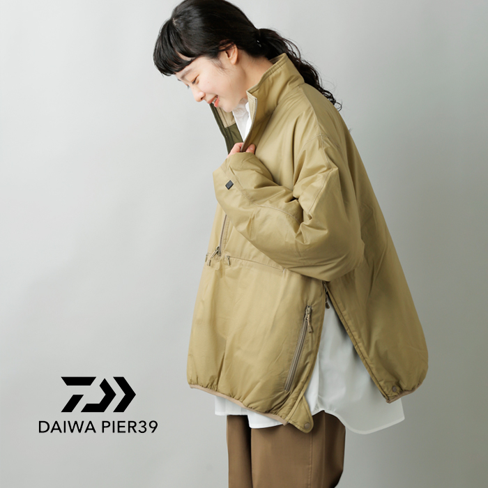 Lサイズ！DAIWA PIER39 ノーカラーシャツジャケット