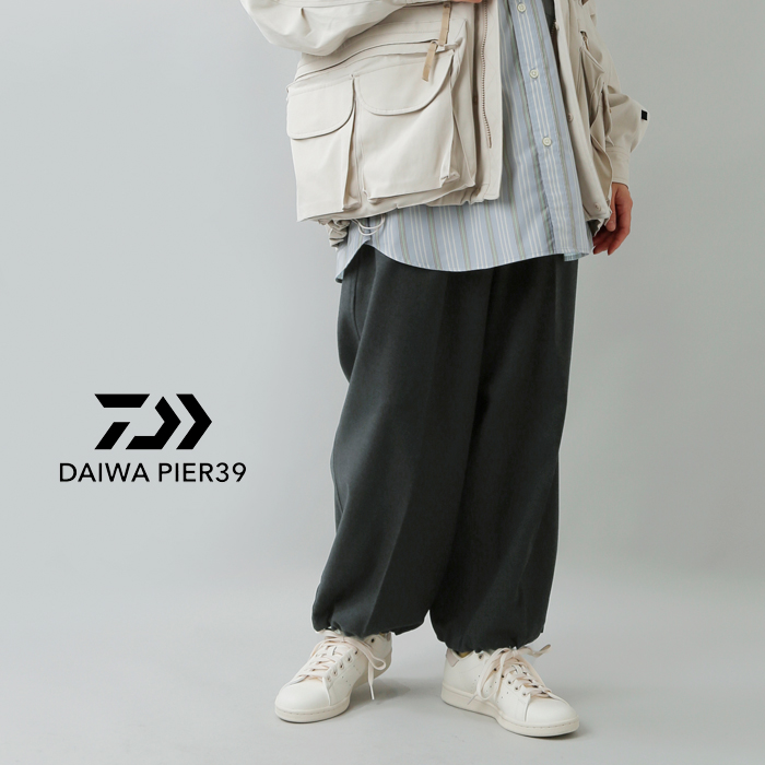 素材ポリエステル98％DIWA PIER 39 TECH WIDE EAZY 2P TROUSERS