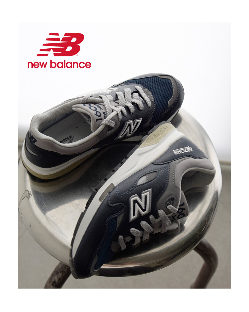 new balance(ニューバランス)シンセティックレザー×メッシュスニーカー“CM1600” cm1600