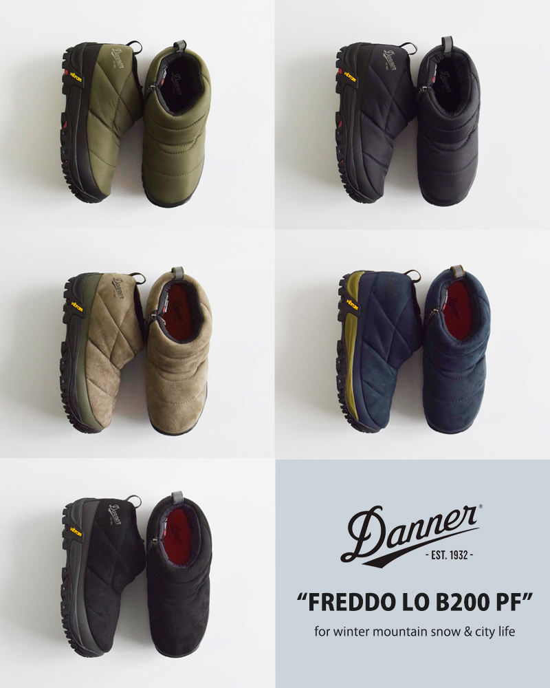 Danner(ダナー)フレッド ロー スノーブーツ “FREDDO LO B200 PF” d120075