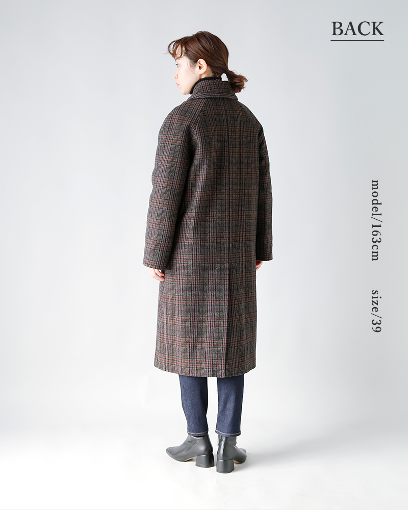 A.P.C. アー ペー セー ウール チェック テーラードコート “MANTEAU