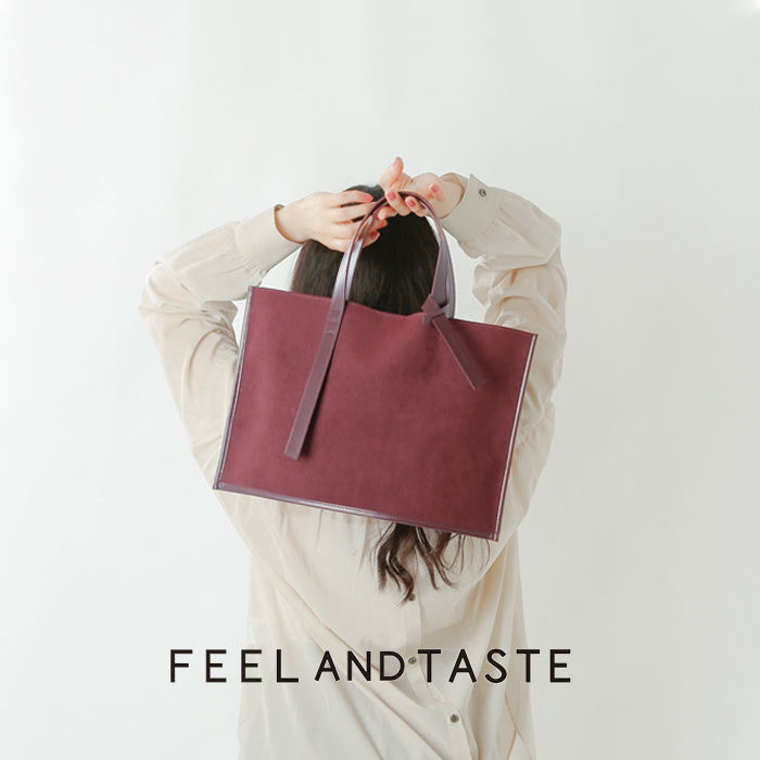 FEEL AND TASTE(フィールアンドテイスト)フラットトートバック“flat bag tote” f122d345