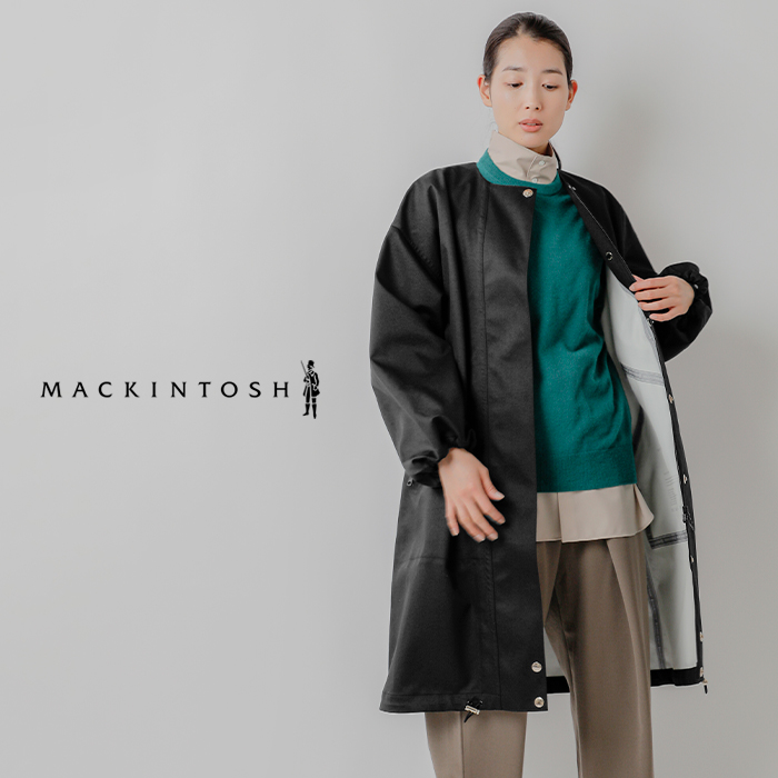 MACKINTOSH マッキントッシュ オーバーサイズ ノーカラー レイン