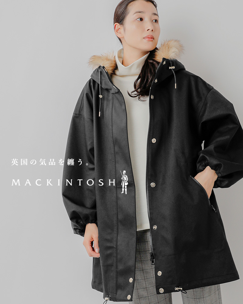 【クーポン対象】MACKINTOSH マッキントッシュ , パフスリーブ ドローストリング ミリタリー パーカー “SKYE PARKA”  l222hi1021coti-mn レディース