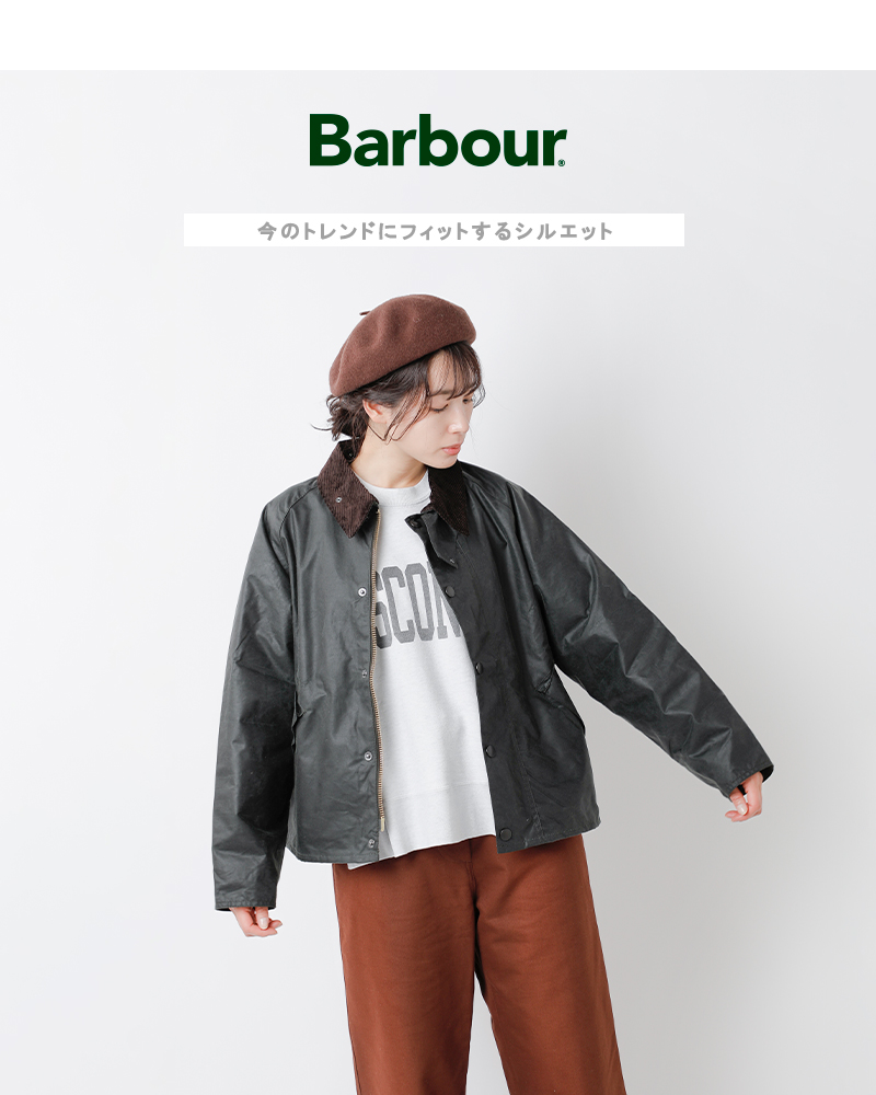 Barbour バブアー , トランスポート ワックス ジャケット “TRANSPORT WAX” mwx1678-kk レディース