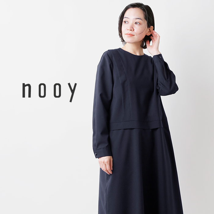 nooy ヌーイ ウール トロピカル サロン ドレス nop05aw22-yo | iroma