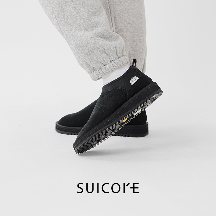 クーポン対象】SUICOKE スイコック スエード レザー スリッポン og