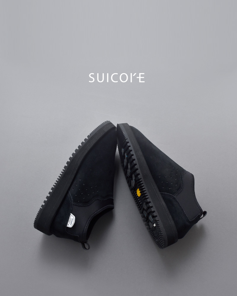 SUICOKE スイコック スエード レザー スリッポン og-073swpab-mid-mn 