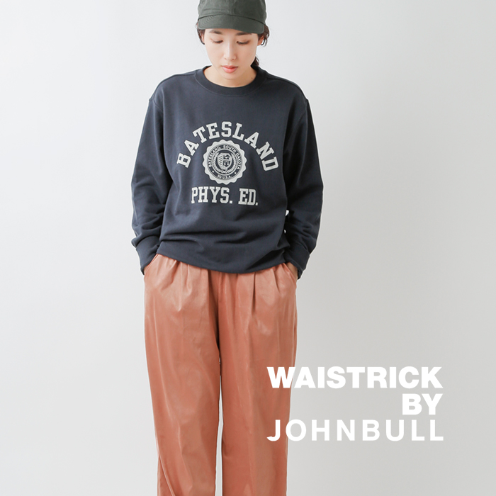 WAISTRICK BY JOHNBULL ウエストリックバイジョンブル , エラスティック ポケット パンツ p1036-fn  レディース【サイズ交換初回無料】