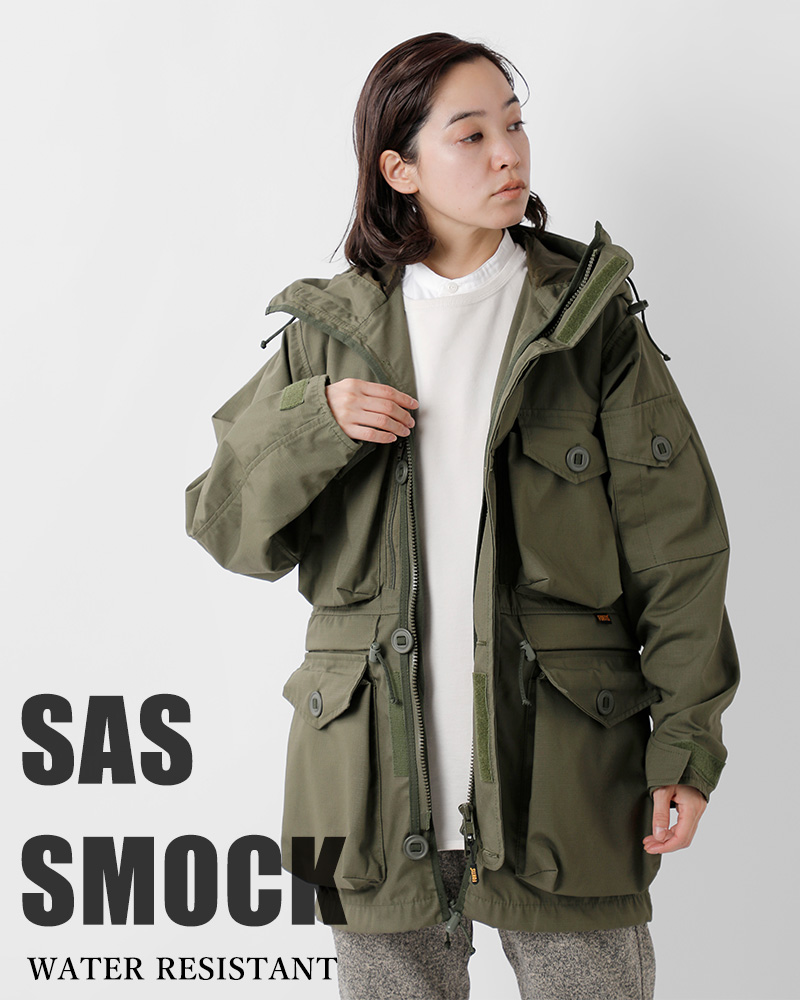 FORTIS CLOTHING(フォーティスクロージング)ウォーターレジスタント加工 スモック ジャケット “SAS SMOCK WATER RESISTANT” sas-smock-wr
