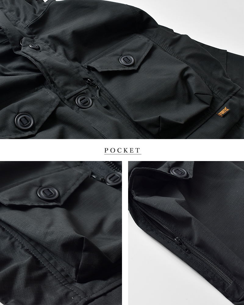FORTIS CLOTHING(フォーティスクロージング)ウォーターレジスタント加工 スモック ジャケット “SAS SMOCK WATER RESISTANT” sas-smock-wr