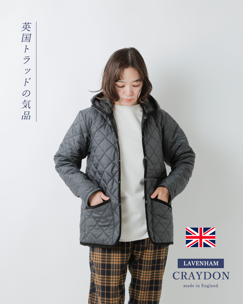 LAVENHAM ラベンハム キルティングジャケット フルスナップ 英国製