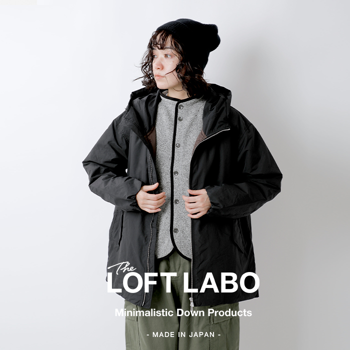 The Loft Labo ロフトラボ ×KAWADA FEATHER(カワダフェザー)フーデッド