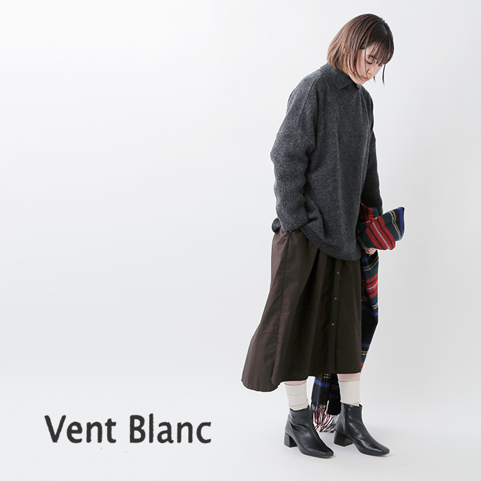 Vent Blanc ヴァンブラン コットン タイプライター ラグラン スリーブ