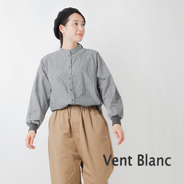 クーポン対象】Vent Blanc ヴァンブラン 先染 コットン ブロード