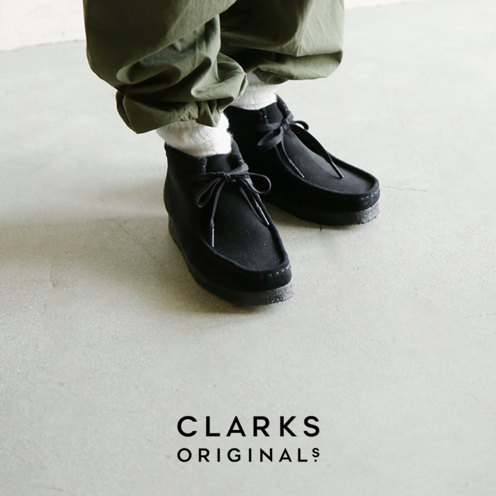 clarks クラークス , スエード ワラビー ブーツ “WALLABEE BOOTS” wallabee-boot-24000-fn  レディース【サイズ交換初回無料】＊＊