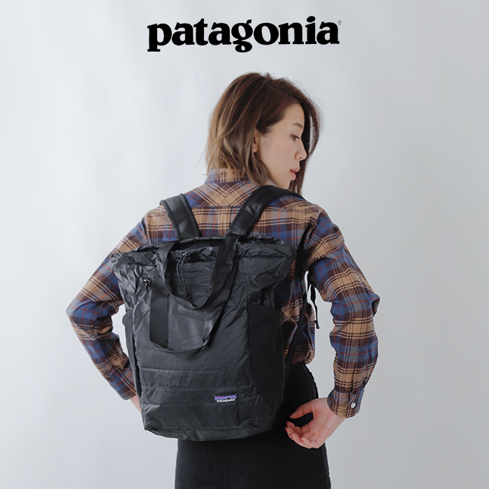 patagonia パタゴニア ウルトラ ライト ブラック ホール トート パック