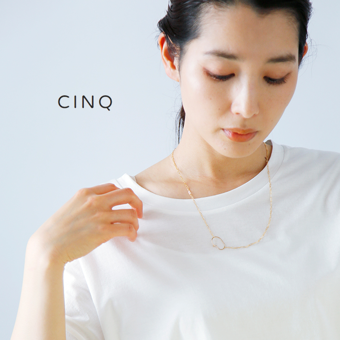 CINQ シンク チェーン ネックレス“Chain necklace” chain necklace yo
