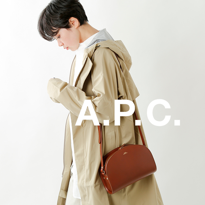 23S130 A.P.C. アーペーセー ショルダーバッグ APC ハーフムーン www