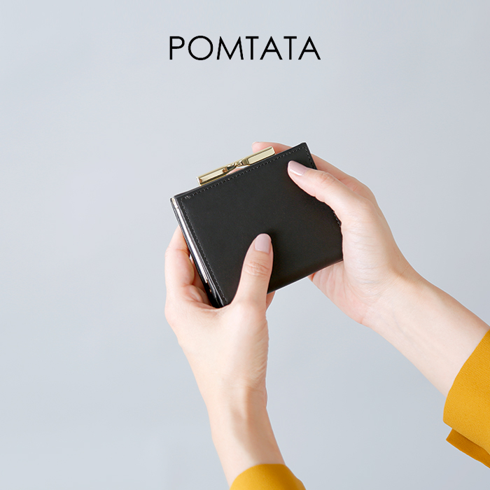 POMTATA(ポンタタ)キップレザー二つ折りウォレット“GAB SERIES” gab-wallet